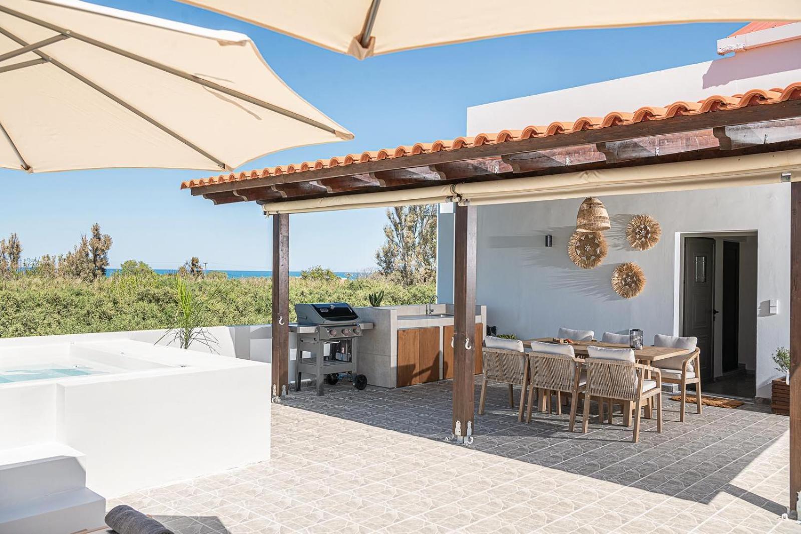 Sol Luxury Apartment - Close To The Beach With A Private Mini Pool Chania  Bagian luar foto
